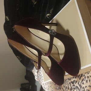 Michael Kors Velvet Heels